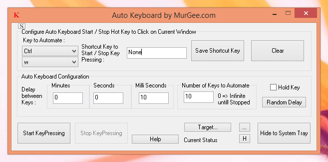 murgee auto keyboard key